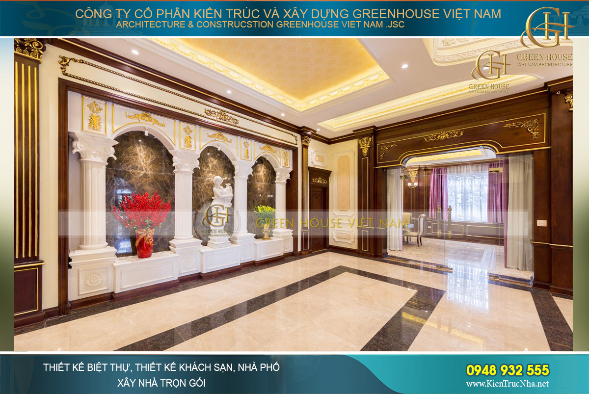 biệt thự cổ điển