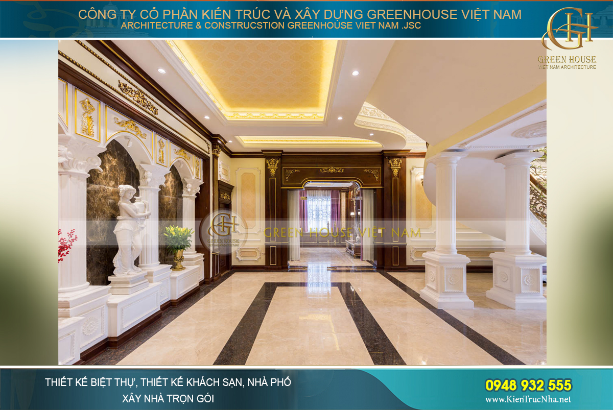 biệt thự cổ điển