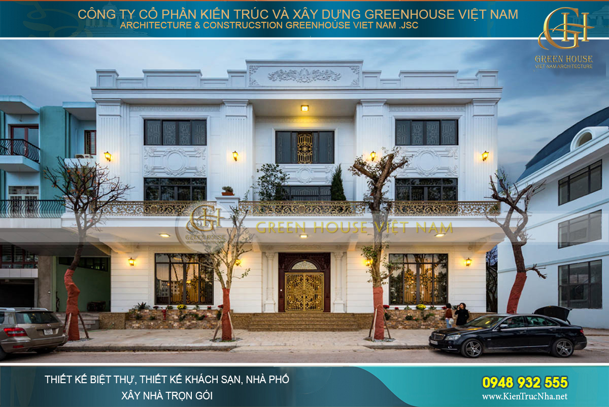 biệt thự cổ điển Bắc Giang