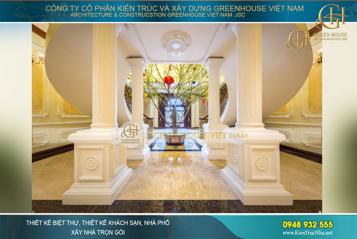 biệt thự cổ điển