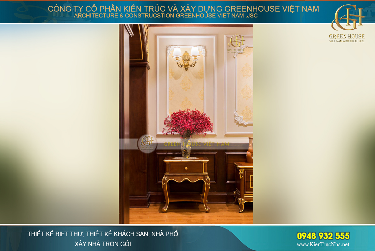 thiết kế biệt thự cổ điển bắc giang