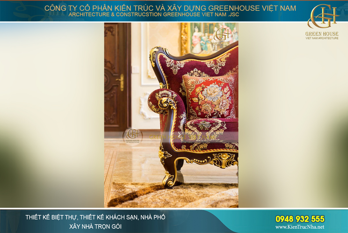 thiết kế biệt thự cổ điển bắc giang