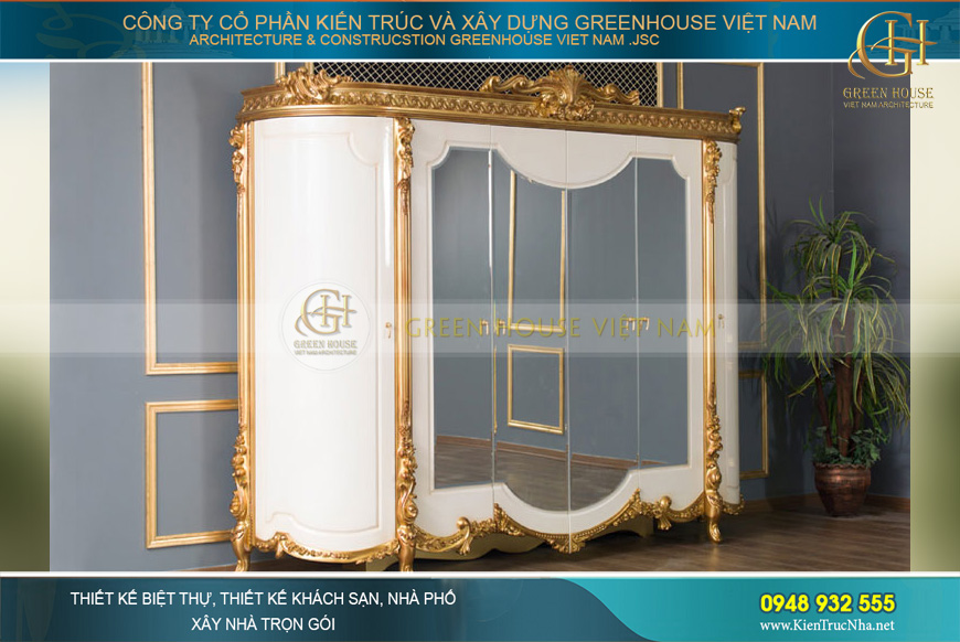 Thiết kế đồng bộ nội thất mang đến vẻ đẹp xứng tầm với phòng ngủ đẳng cấp