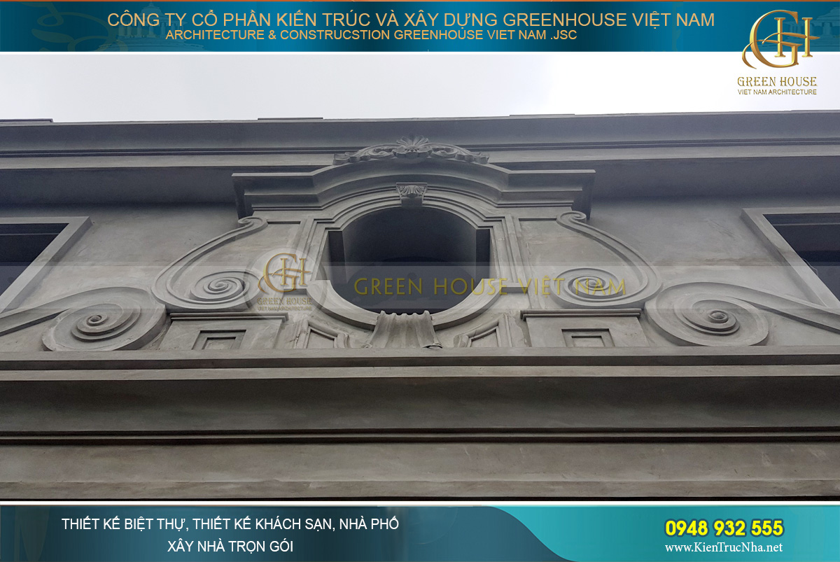 thiết kế biệt thự tân cổ điển 3 tầng tại bắc giangthiết kế biệt thự tân cổ điển 3 tầng tại bắc giang