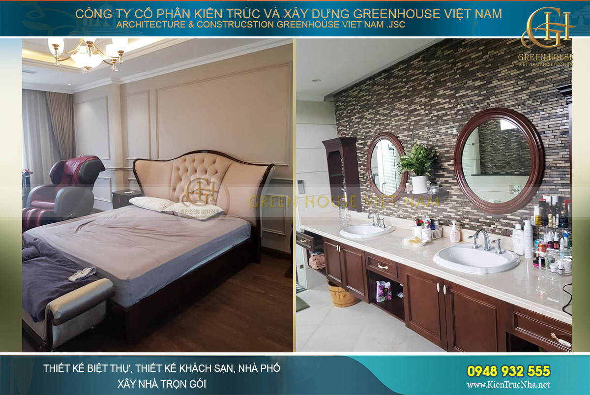 thi công trọn gói biệt thự tại hà nội