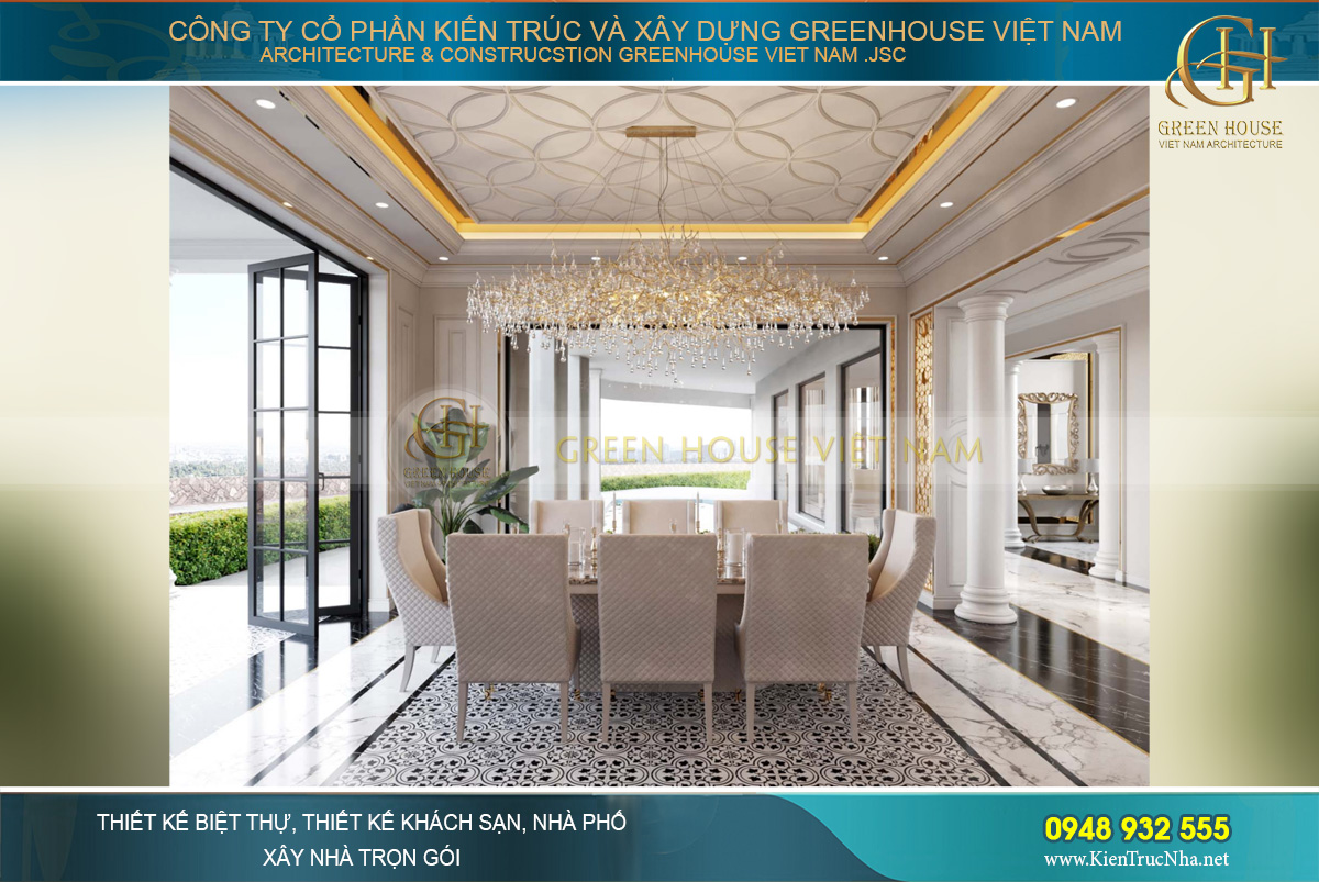 thiết kế biệt thự vinhomes riverside hà nội