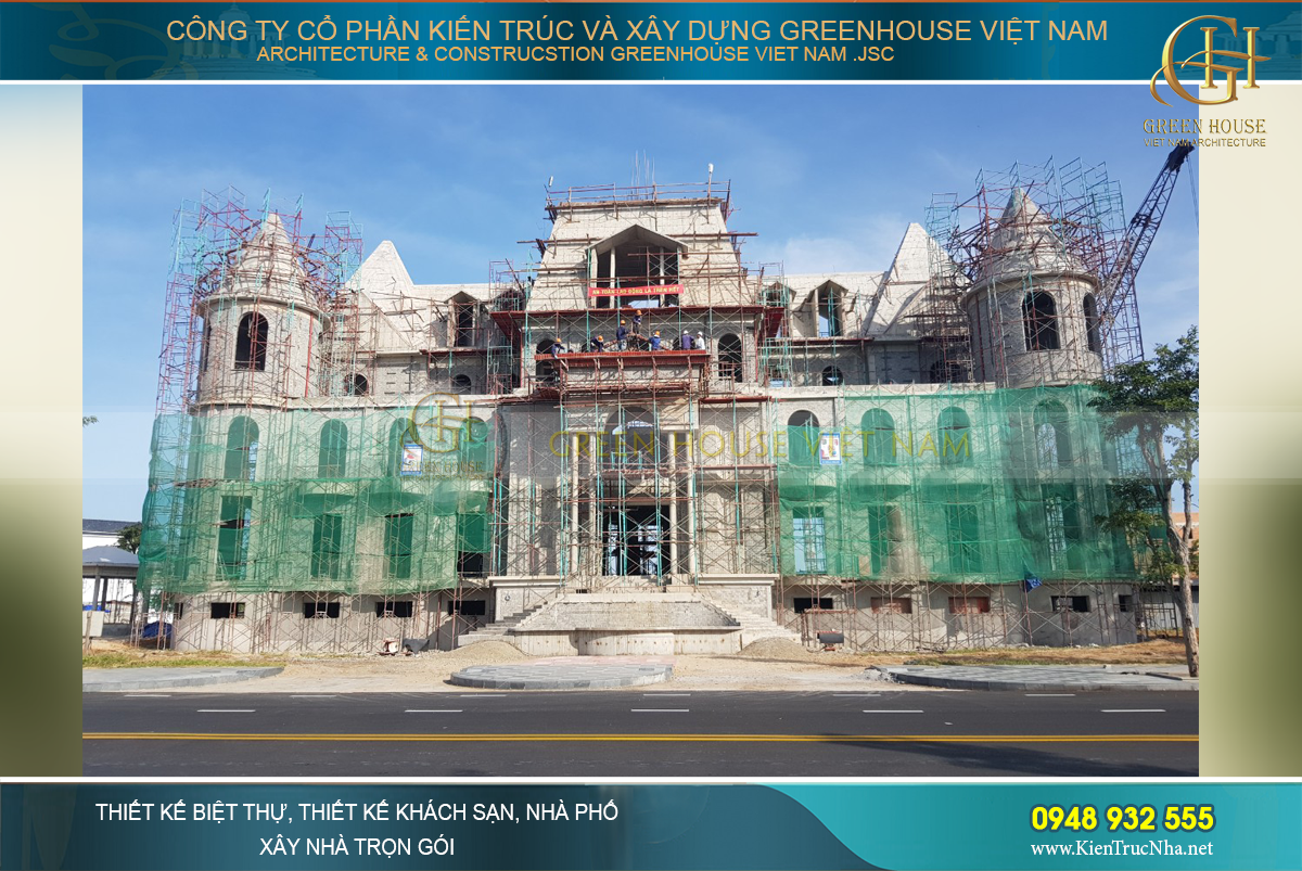 Khởi công xây dựng dinh thự Dạng Đông Khởi công xây dựng dinh thự Dạng Đông