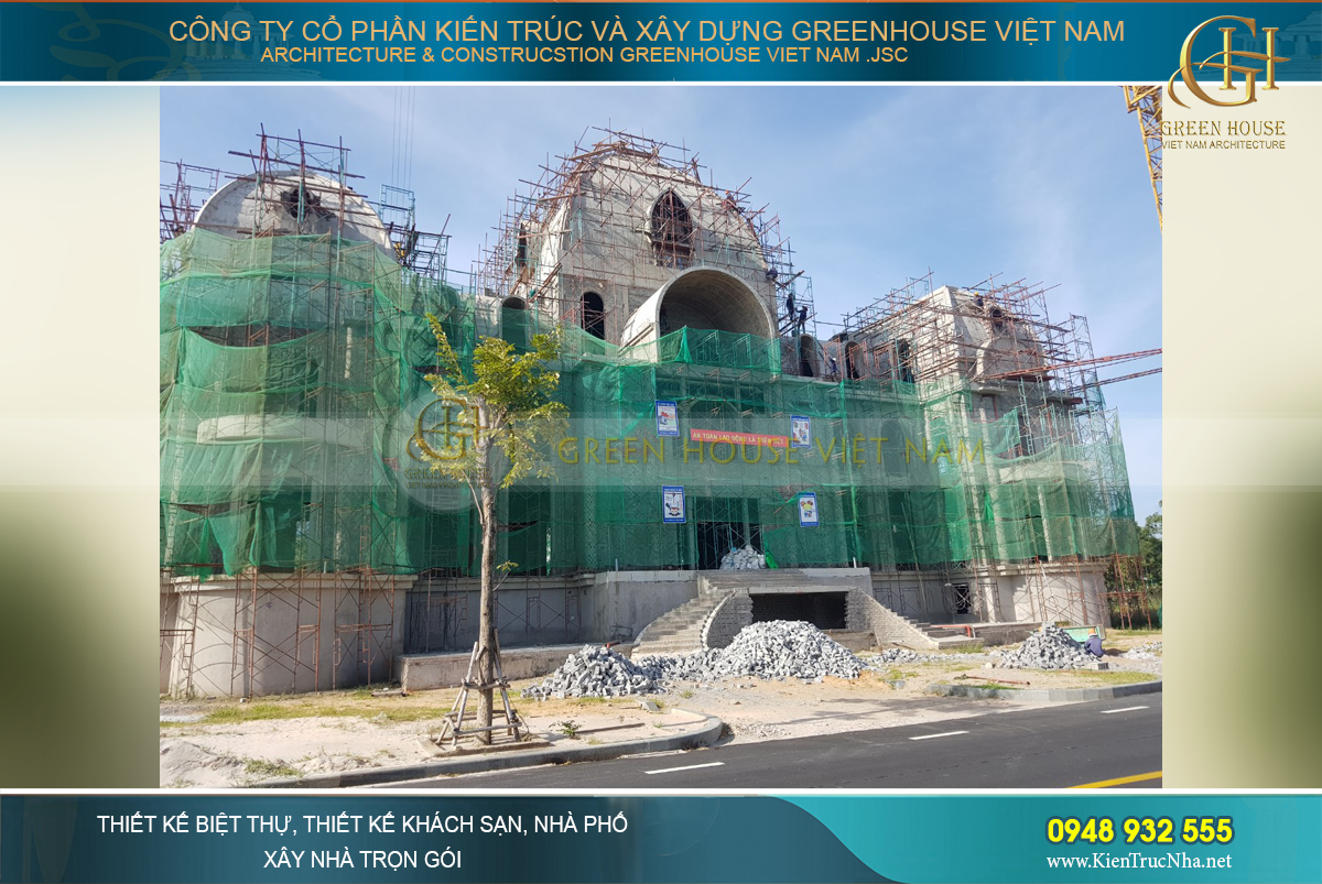 Dù chưa hoàn thiện nhưng bất cứ ai cũng dự đoán được vẻ đẹp bề thế và choáng ngợp của công trình Dù chưa hoàn thiện nhưng bất cứ ai cũng dự đoán được vẻ đẹp bề thế và choáng ngợp của công trình