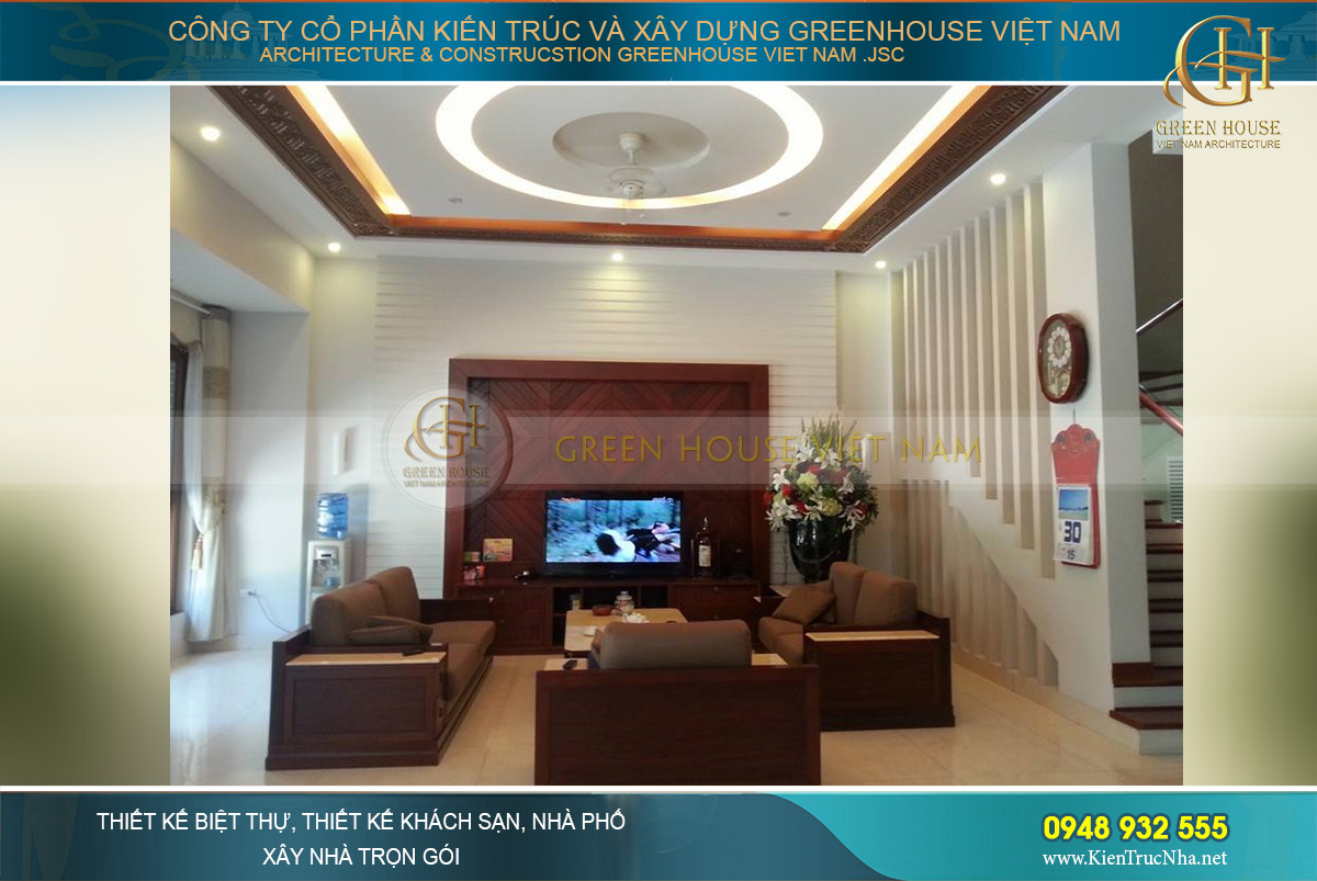 thi công trọn gói nhà phố 4 tầng