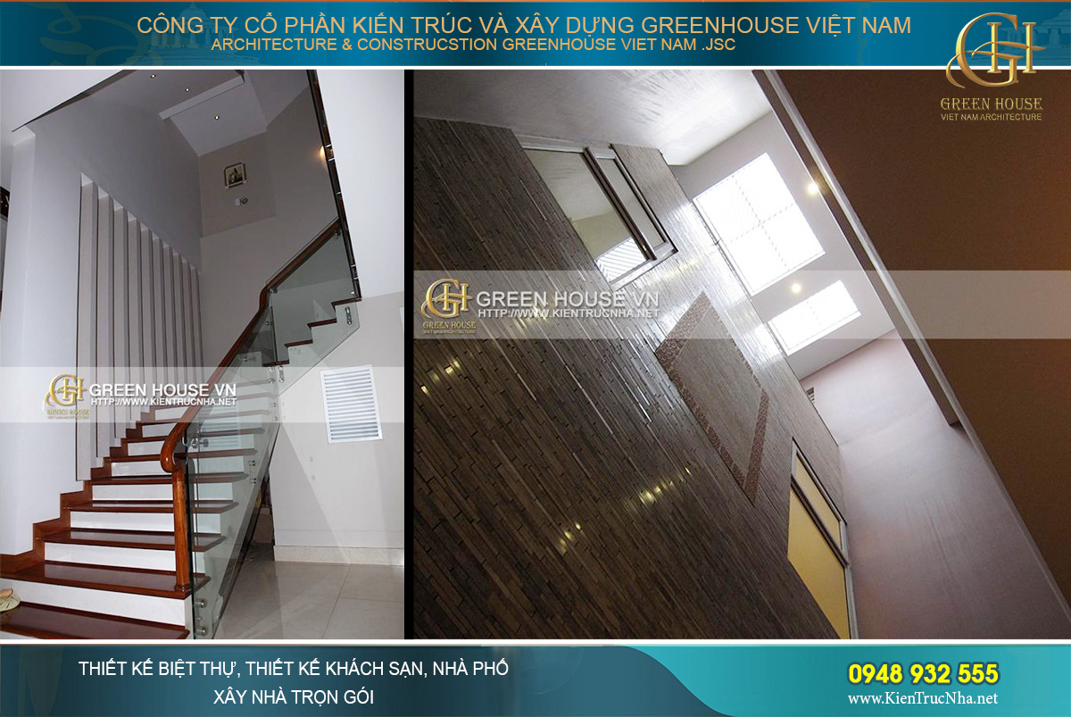thi công trọn gói nhà phố 4 tầng