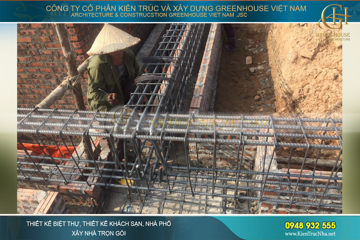 thi công trọn gói biệt thự tân cổ điển 3 tầng