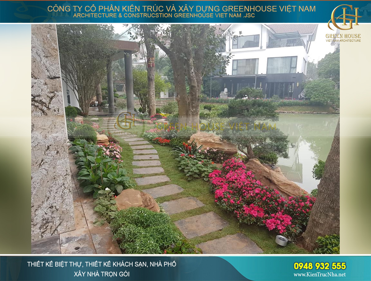 thi công nội thất biệt thự vinhomes