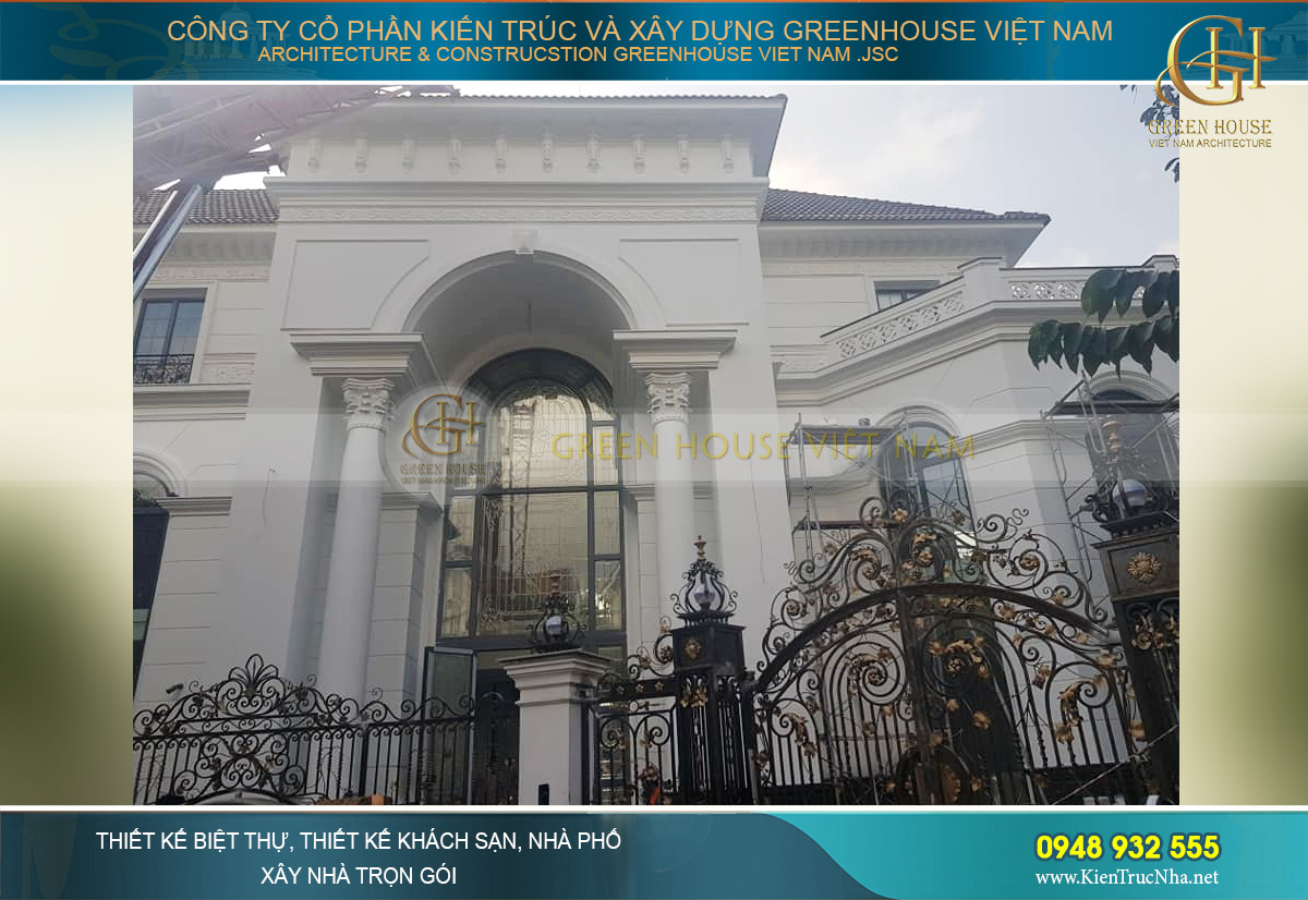 thi công nội thất biệt thự vinhomes