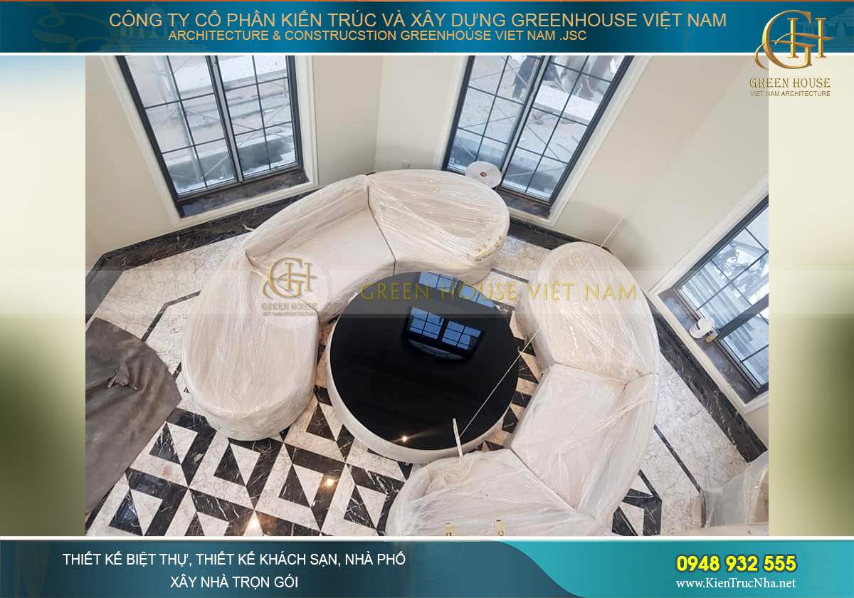 thi công nội thất biệt thự vinhomes