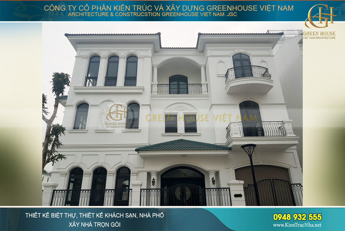 cải tạo nội thất biệt thự vinhomes hải phòng
