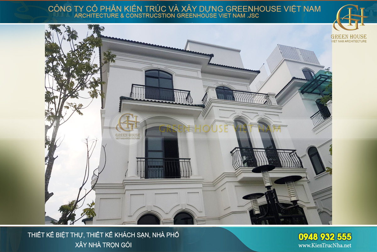 cải tạo nội thất biệt thự vinhomes hải phòng