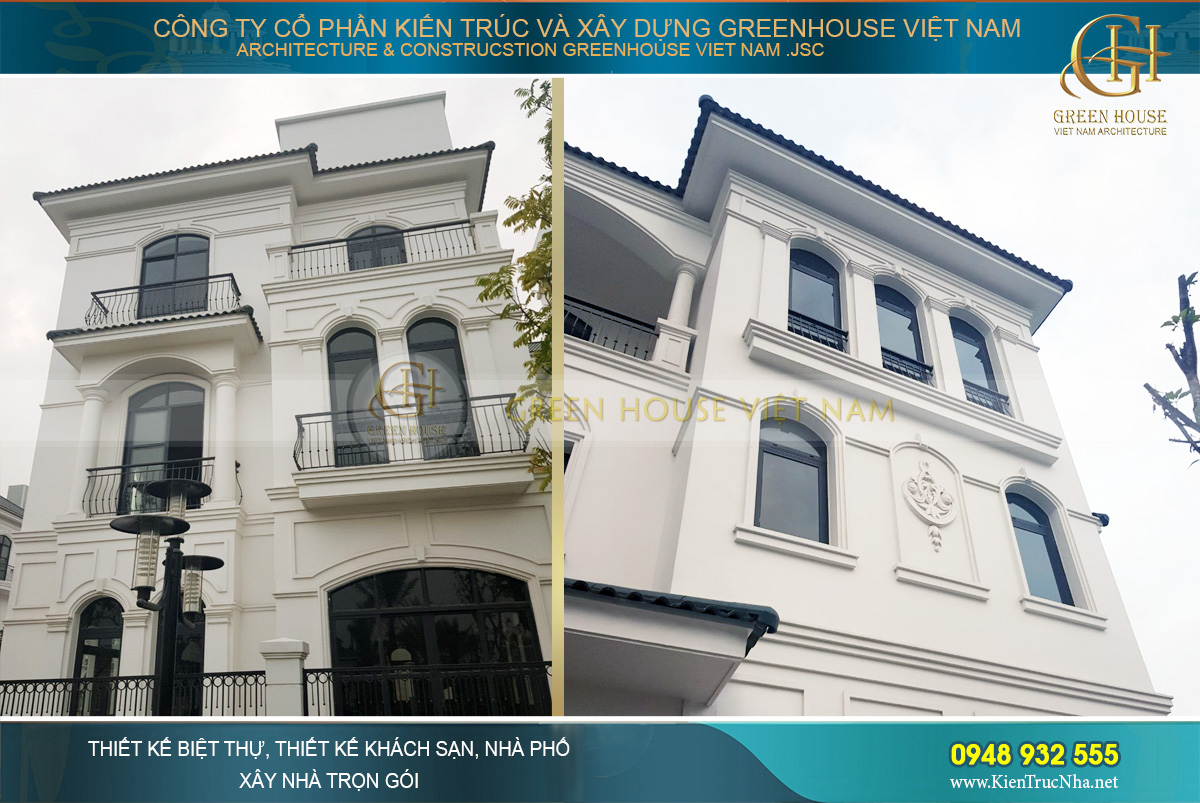cải tạo nội thất biệt thự vinhomes hải phòng