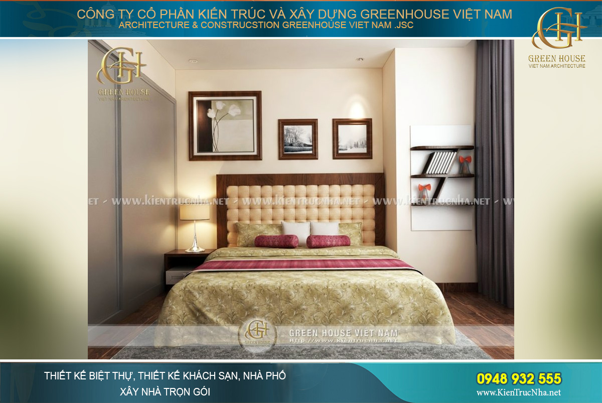 thiết kế nội thất căn hộ chung cư tại Mandarin Garden Hà Nội