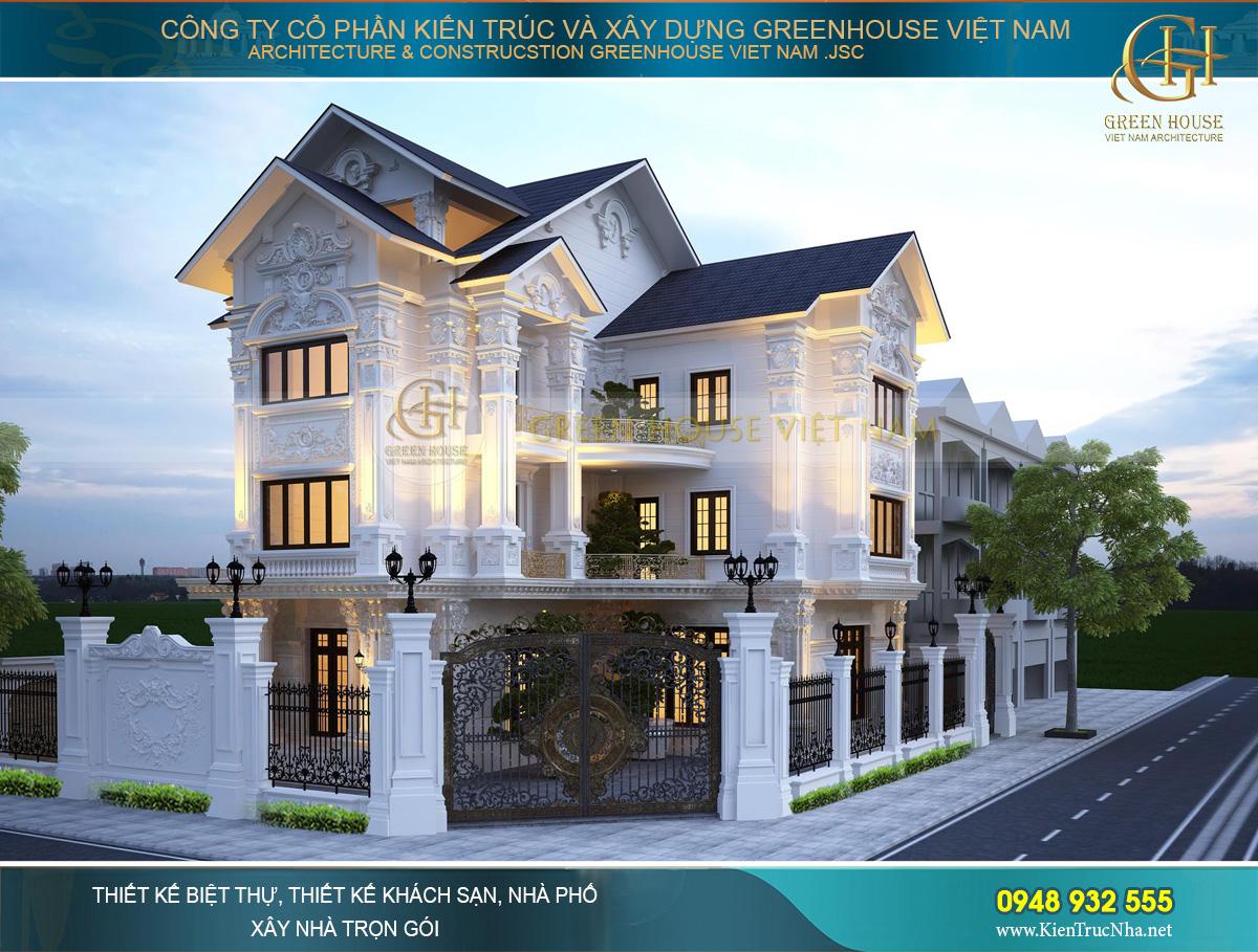 Thiết kế biệt thự, thiết kế khách sạn, nhà phố xây nhà trọn gói
