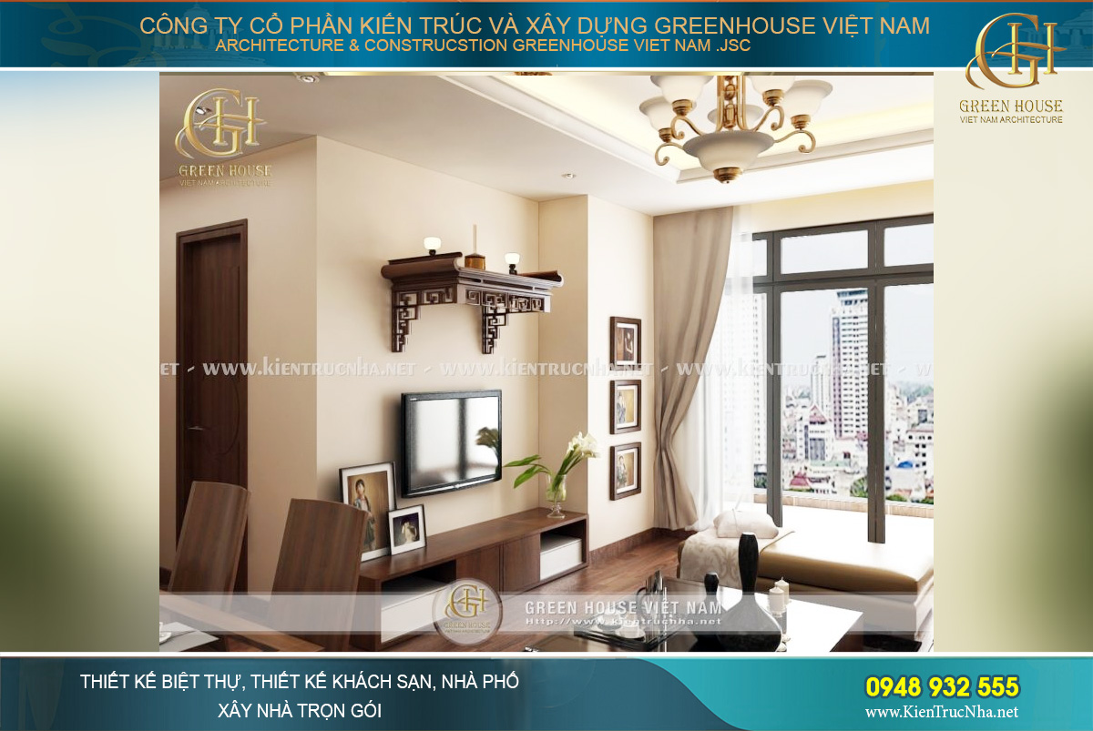 Những lưu ý cần tránh khi thiết kế phòng khách có ban thờ