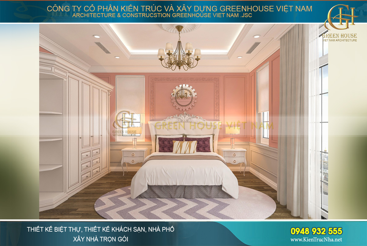 Gợi ý thiết kế nội thất phòng ngủ cho cung hoàng đạo Ma Kết