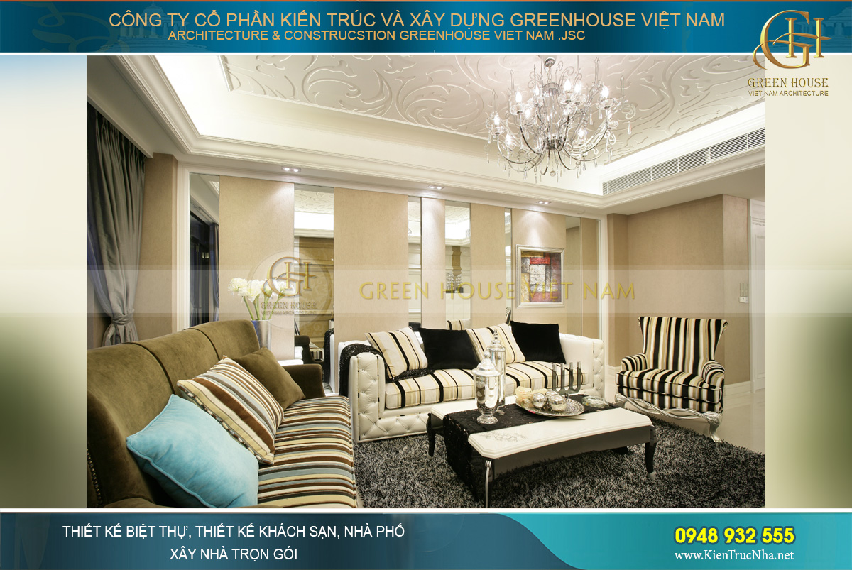 Những ý tưởng thiết kế nội thất chung cư cao cấp hiện đại nhất