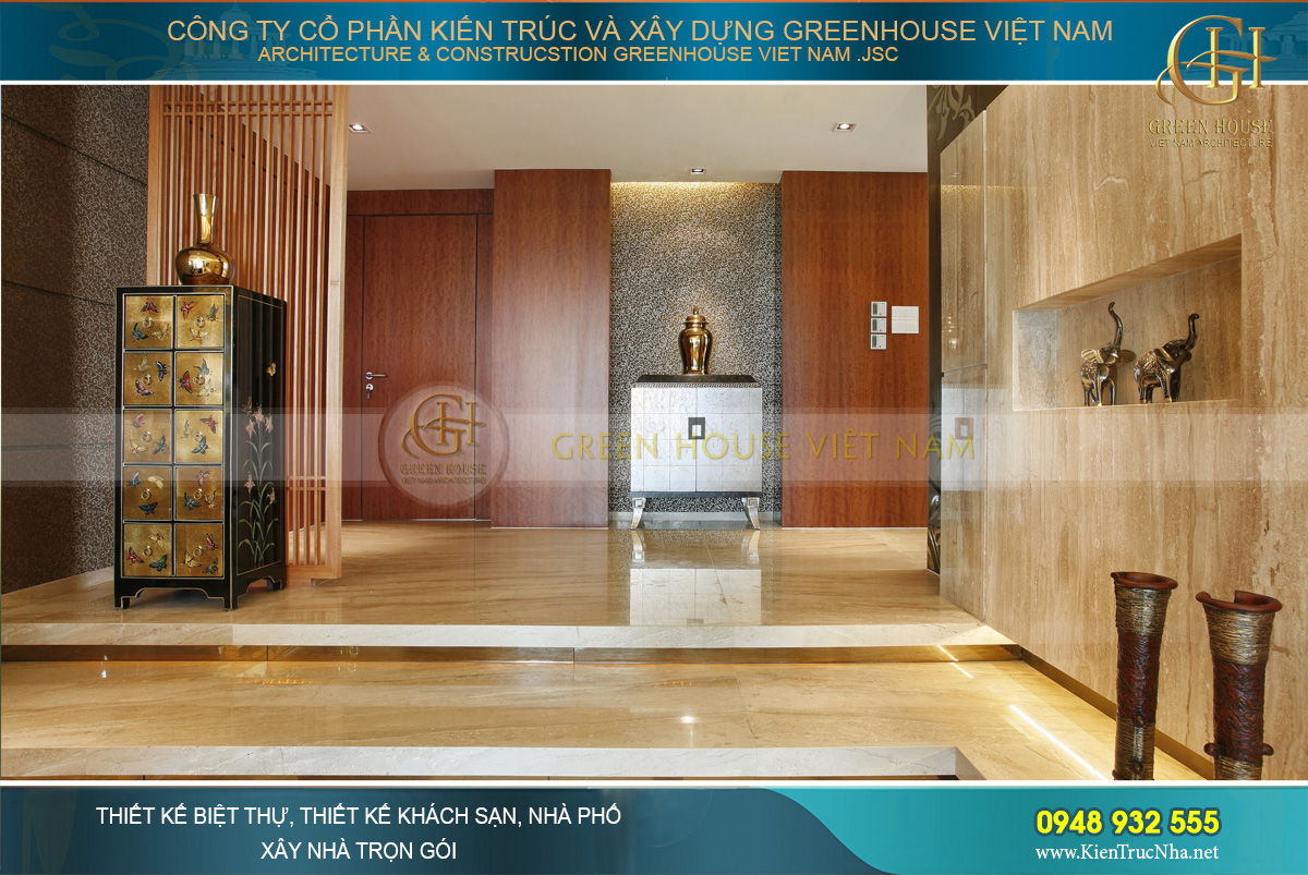 Các mẫu đồ trang trí theo sở thích của gia chủ được sắp xếp vô cùng khéo léo