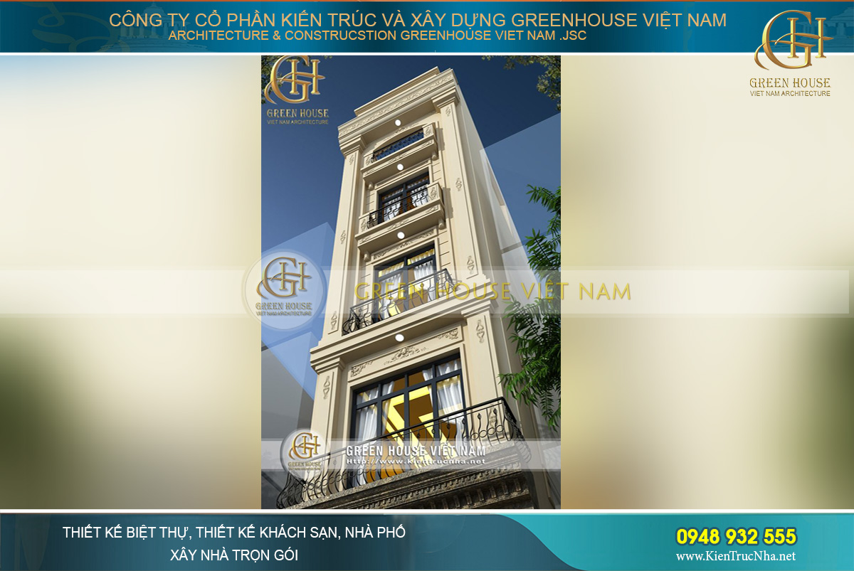 Vẻ đẹp hiện đại với phong cách kiến trúc được các KTS Green House Việt Nam biến tấu một cách đầy khéo léo
