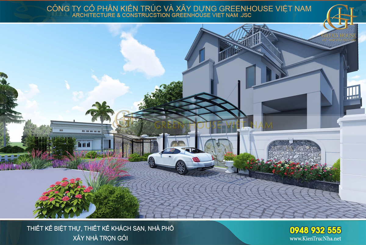 Giá thiết kế thi công ảnh hưởng bởi diện tích xây dựng
