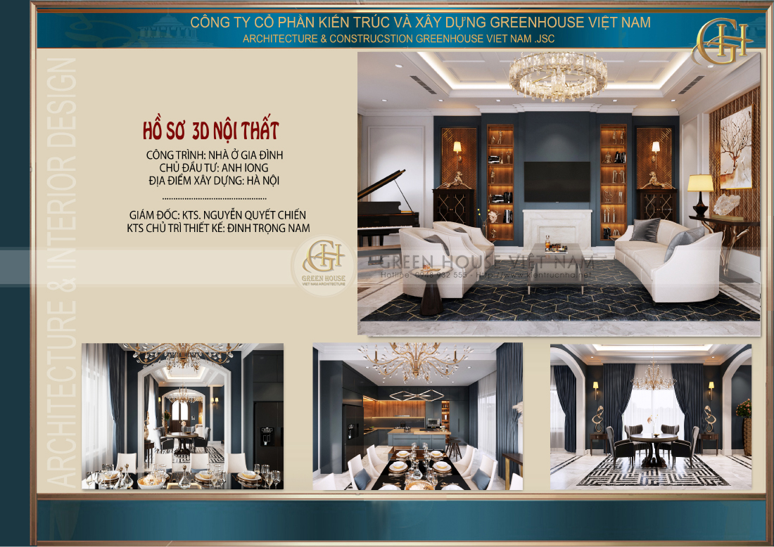 Phong cách thiết kế nội thất hiện đại