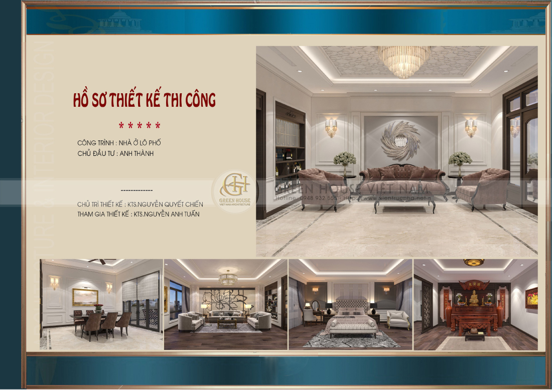 Phong cách thiết kế nội thất – Luxury