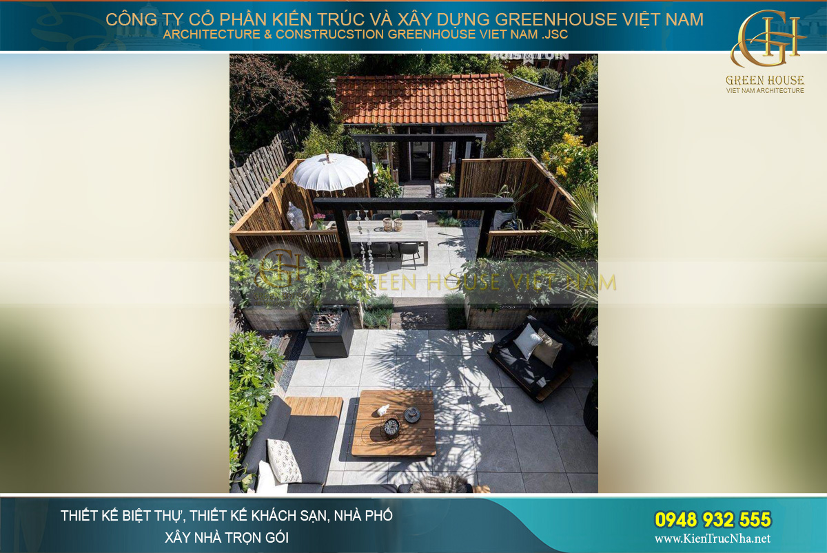 Thiết kế sân vườn theo phong cách Nhật Bản