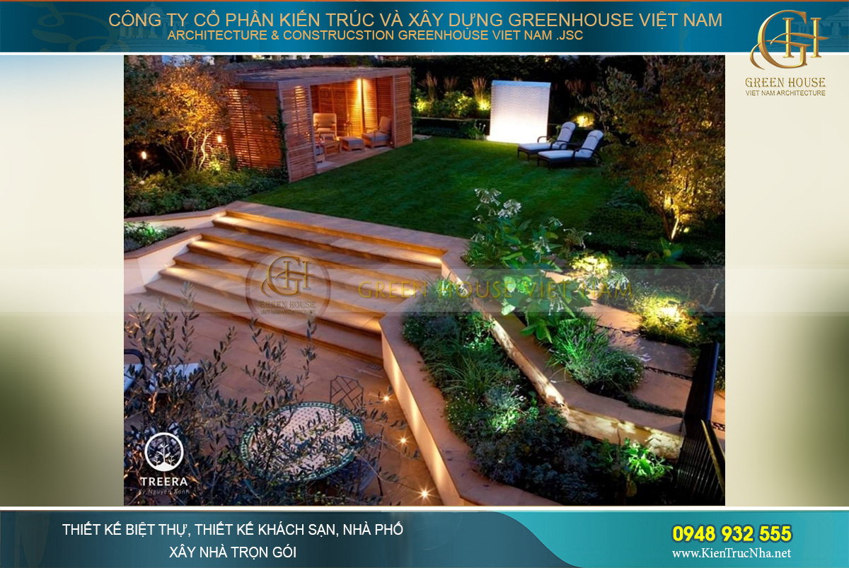 Thiết kế sân vườn - không gian nghỉ dưỡng đỉnh cao