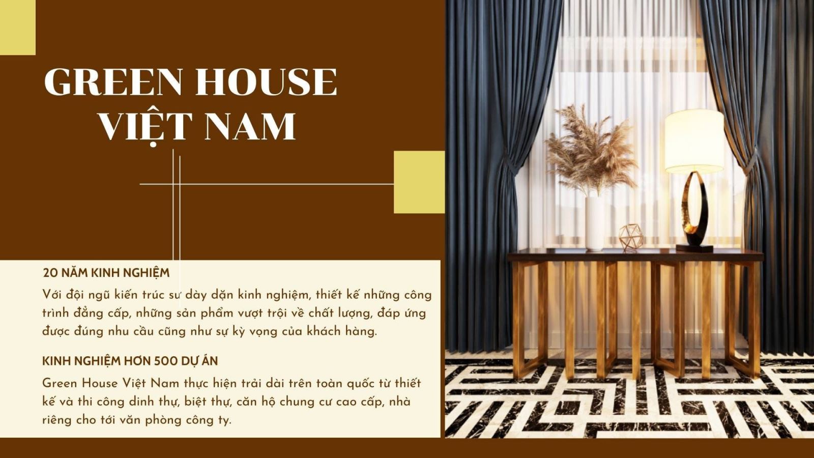 Kiến trúc biệt thự gia đình hiện đại- Green House Việt Nam