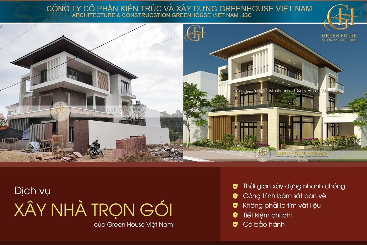 Dịch vụ xây nhà trọn gói giúp tiết kiệm chi phí, tiết kiệm thời gian