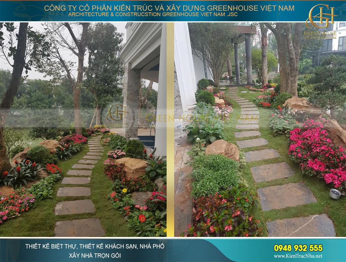 thi công nội thất biệt thự vinhomes