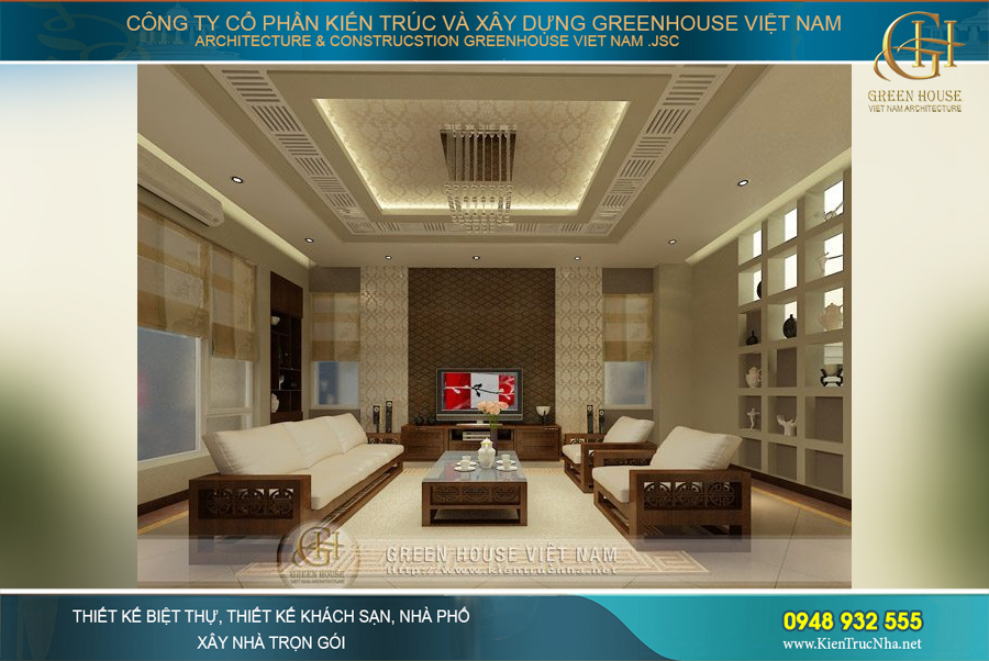 Dịch vụ xây nhà trọn gói của Green House Việt Nam hỗ trợ khách hàng từ thiết kế nhà đến nội thất bên trong, đảm bảo đáp ứng được mọi nhu cầu của bạn