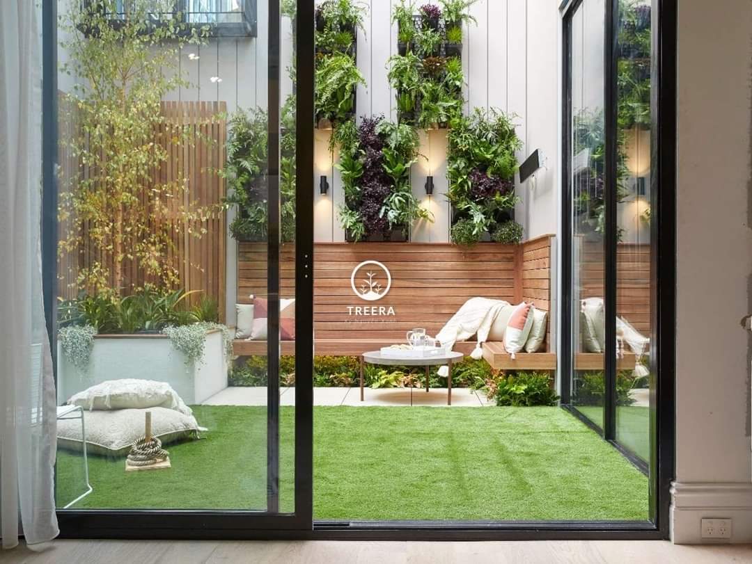 Mẫu sofa mang đến cảm giác thư giãn của biệt thự sân vườn