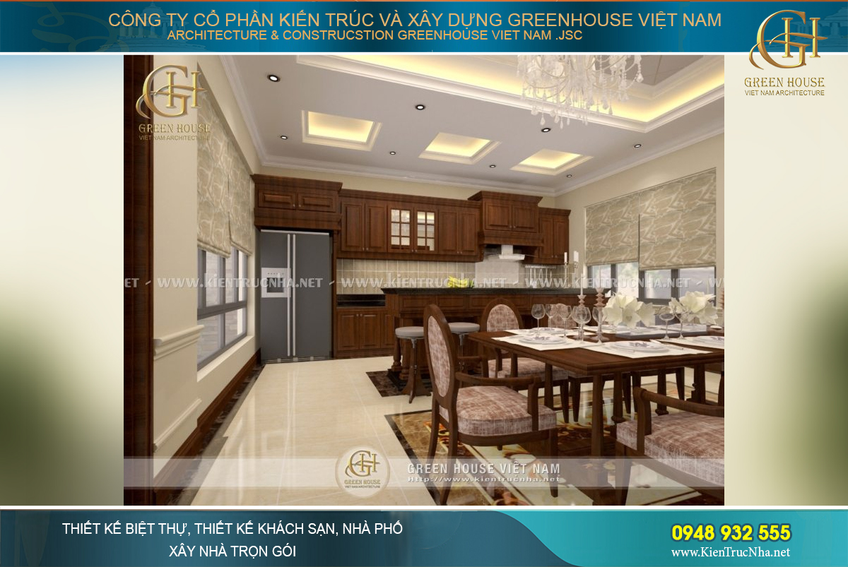 nhà ống 4 tầng kinh doanh thời trang