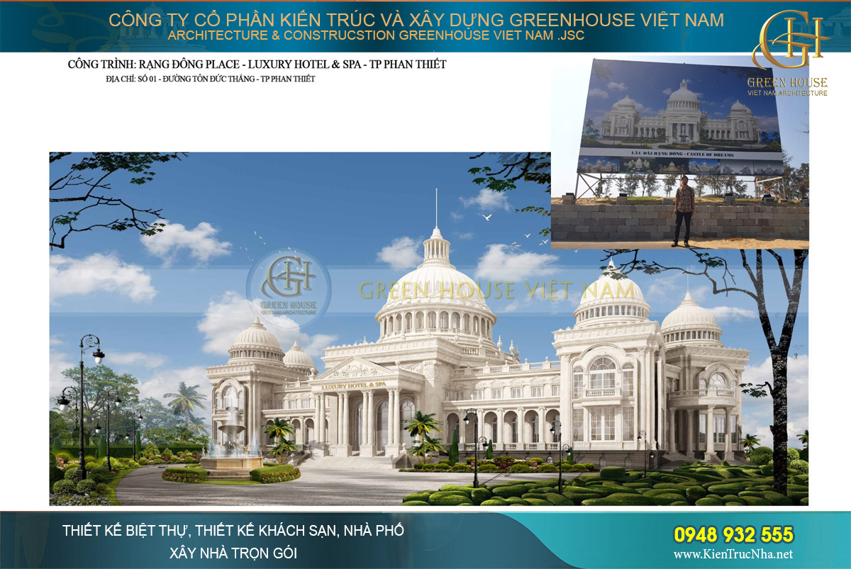 khách sạn tân cổ điển 7 tầng tại phan thiết