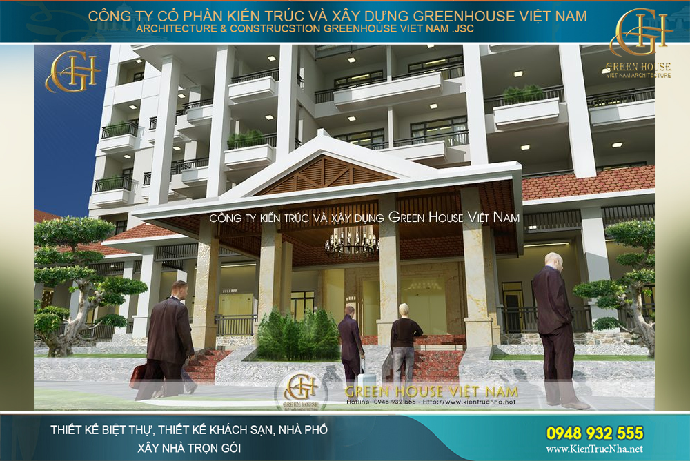 thiết kế tổ hợp khu nghỉ dưỡng