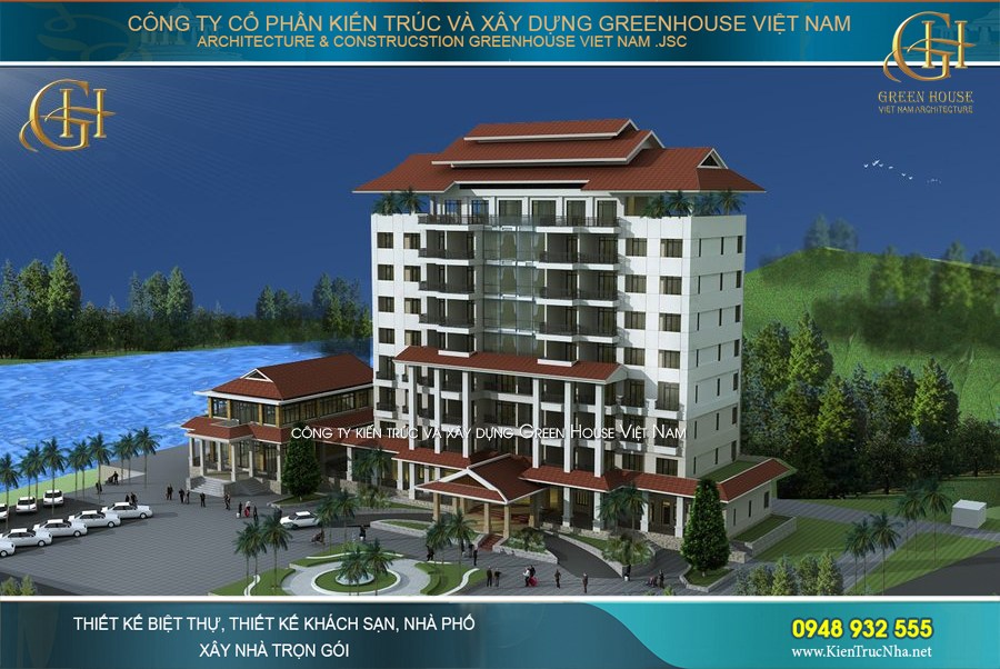 thiết kế tổ hợp khu nghỉ dưỡng