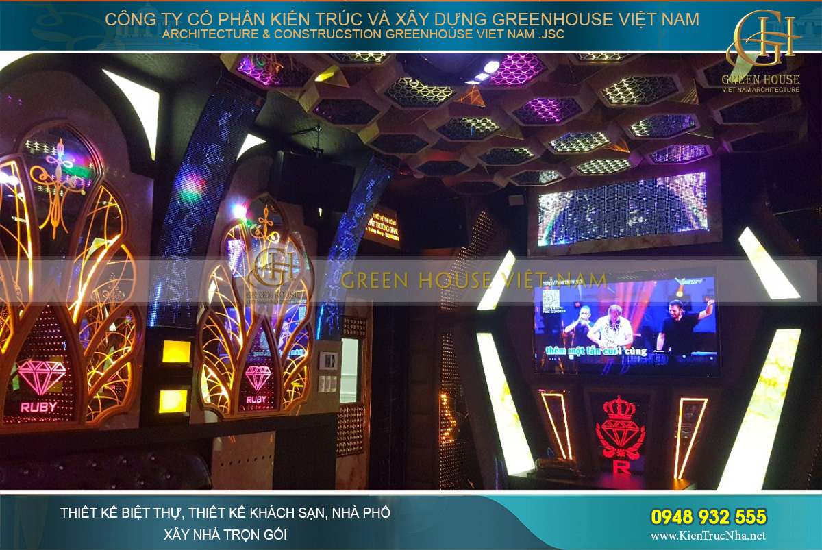 thiết kế nội thất quán karaoke thiết kế nội thất quán karaoke