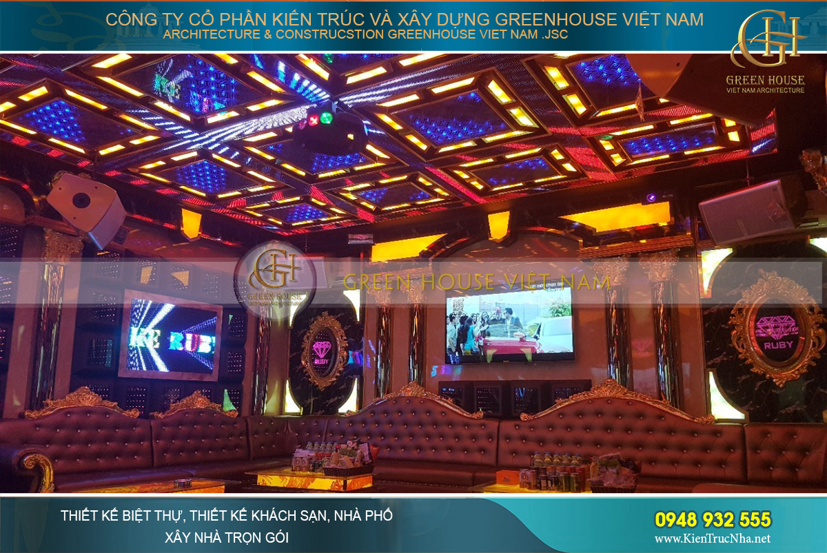 thiết kế nội thất quán karaoke thiết kế nội thất quán karaoke
