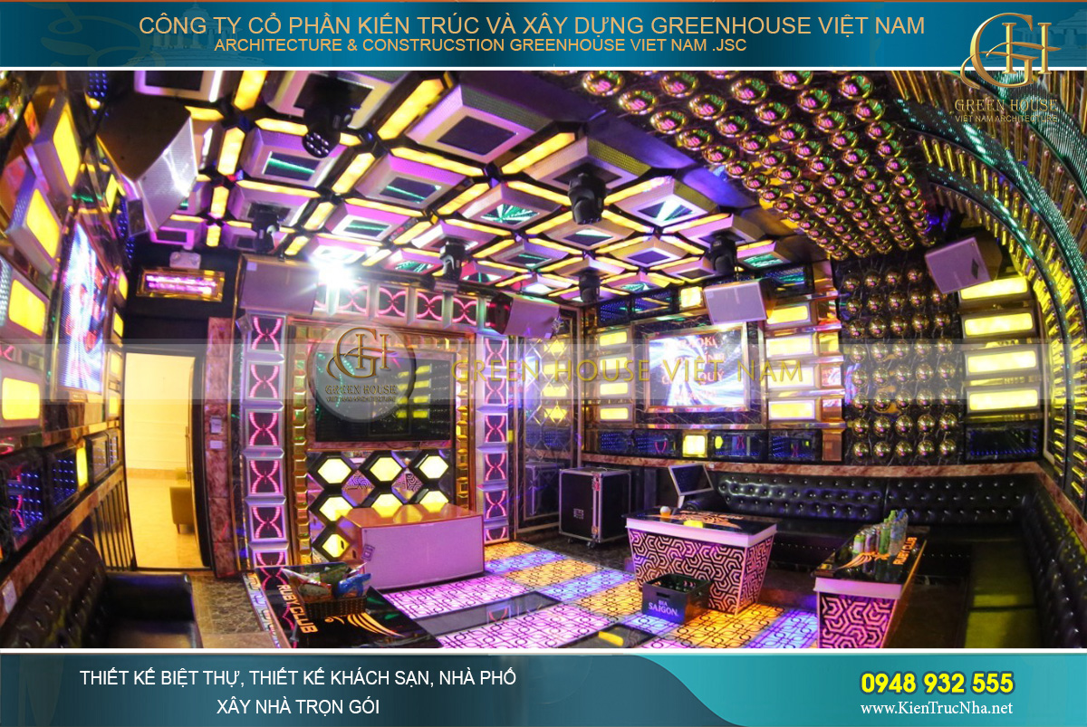 thiết kế nội thất quán karaoke thiết kế nội thất quán karaoke