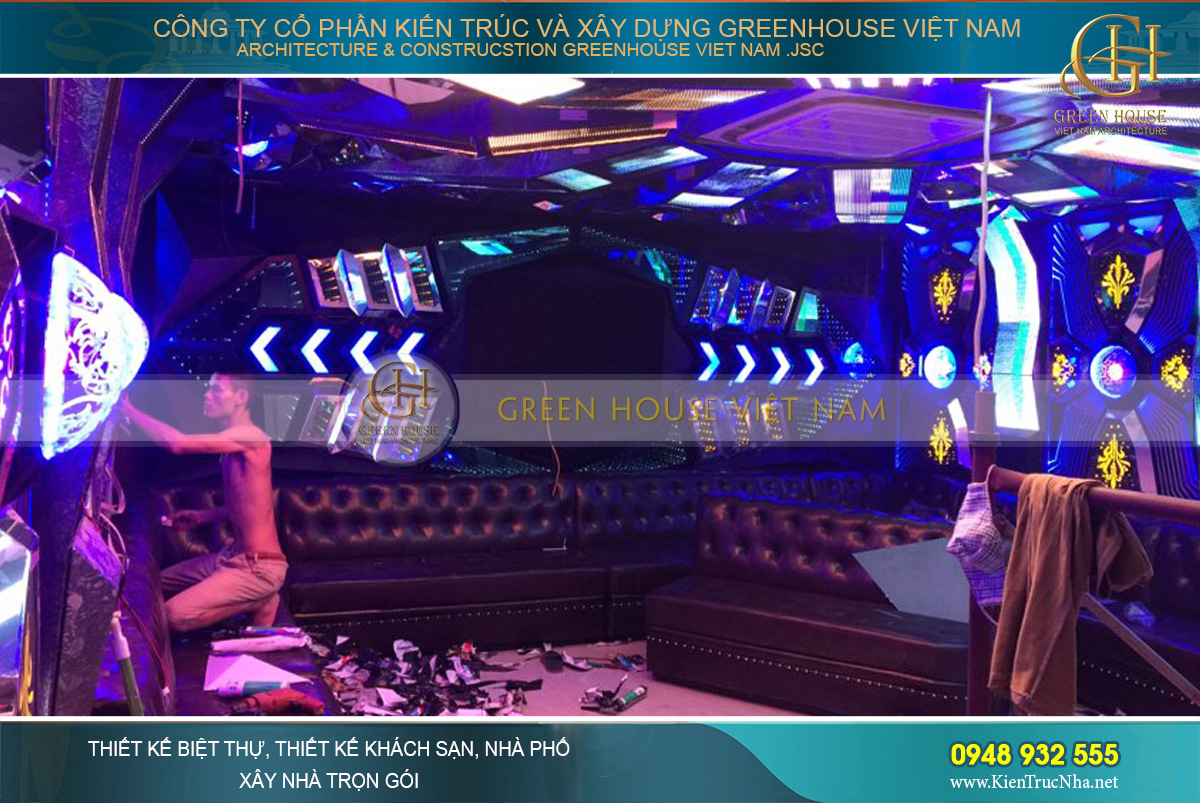 thiết kế nội thất quán karaoke thiết kế nội thất quán karaoke