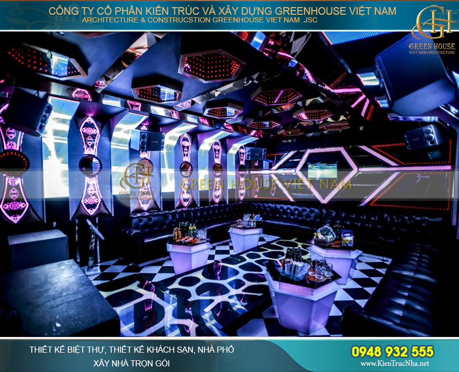 thiết kế quán karaoke thiết kế quán karaoke