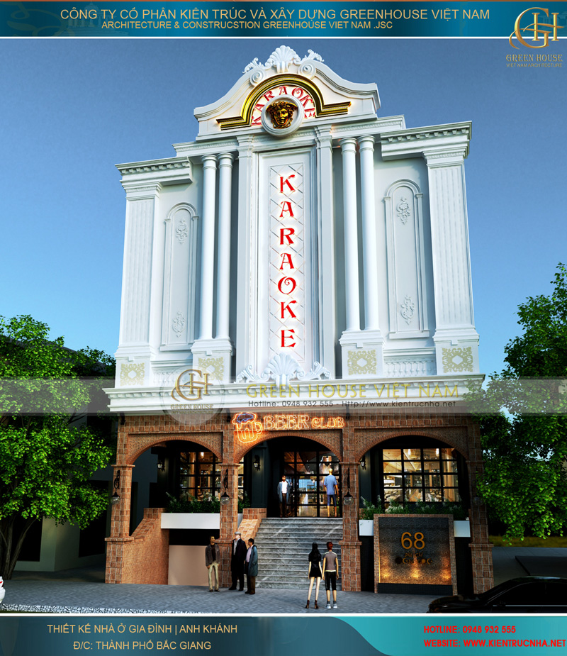 quán karaoke 4 tầng quán karaoke 4 tầng