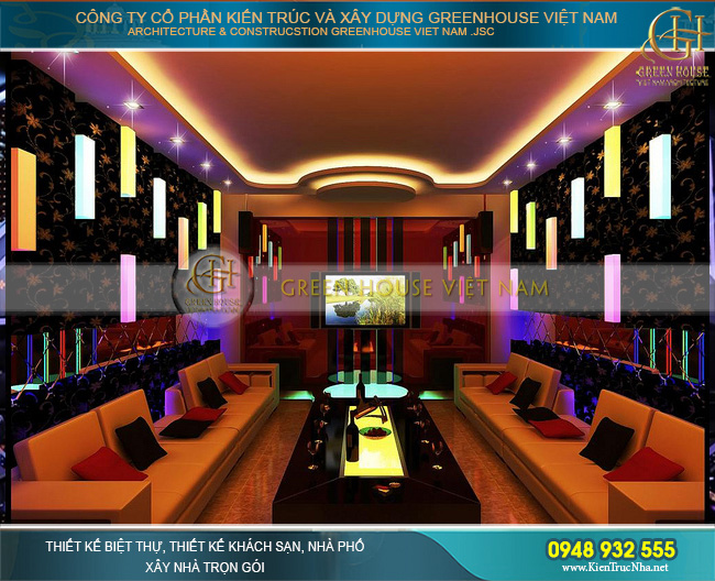 thiết kế quán karaoke thiết kế quán karaoke