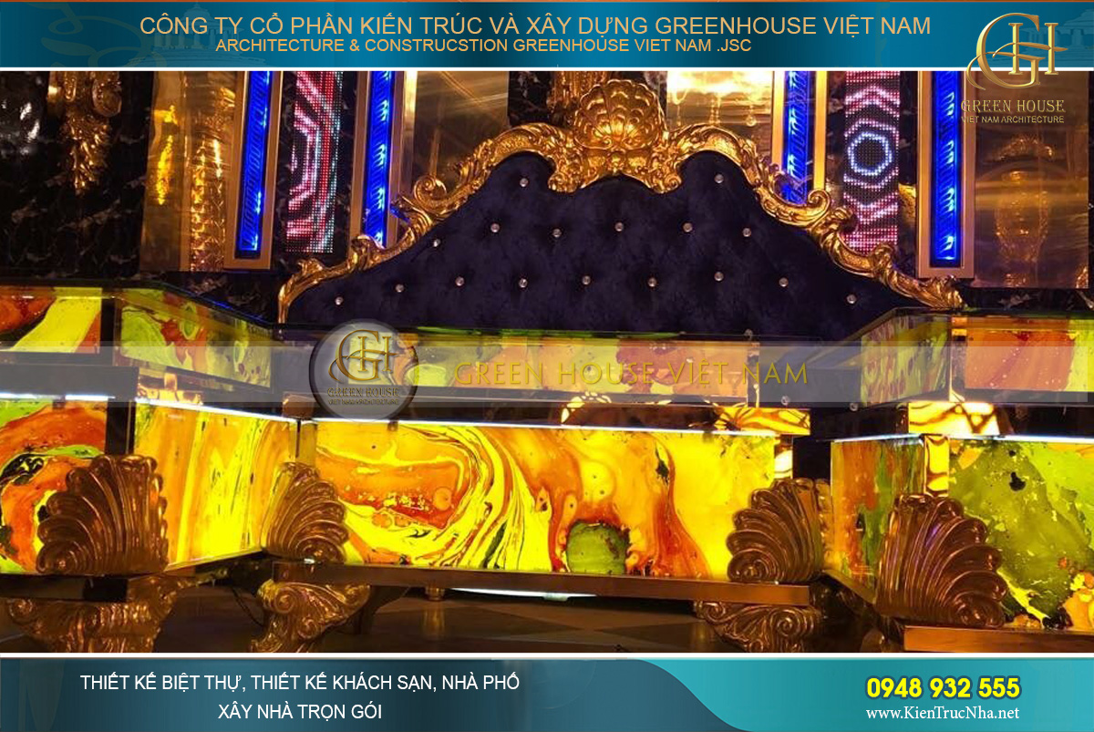 thiết kế nội thất quán karaoke cổ điển thiết kế nội thất quán karaoke cổ điển